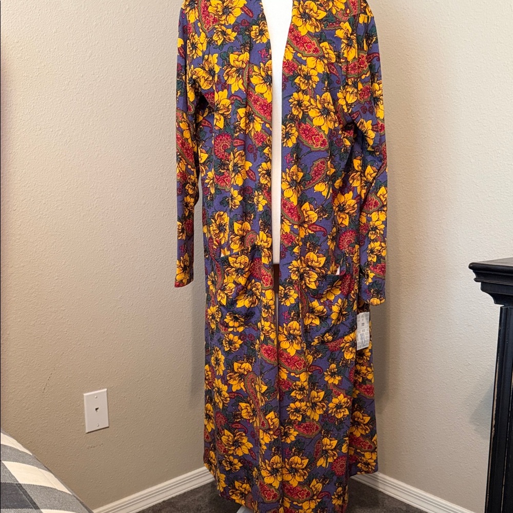 Floral Long Sleeve Maxi Dress